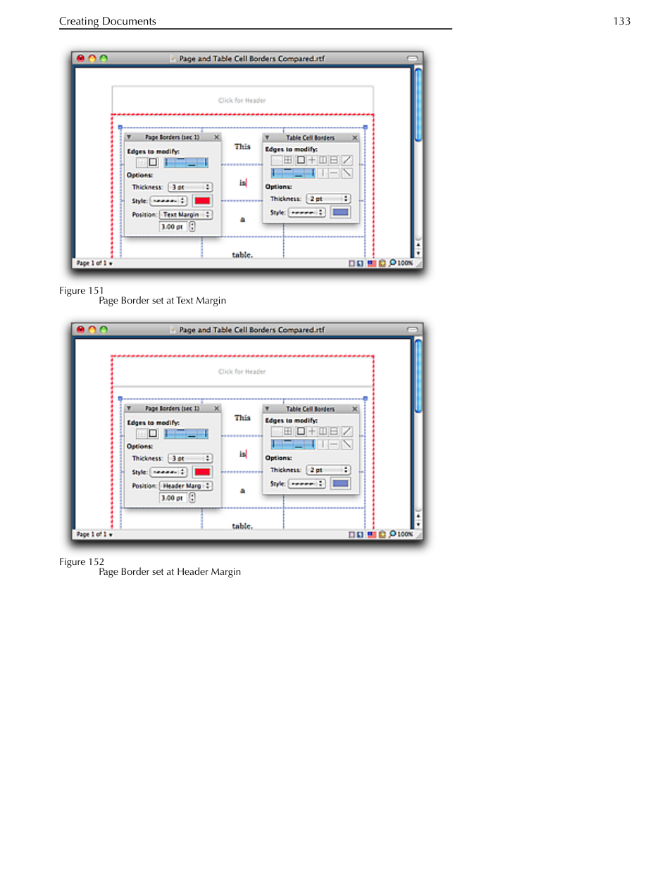 Figure 151, Figure 152 | Nisus Writer Pro User Manual | Page 153 / 525