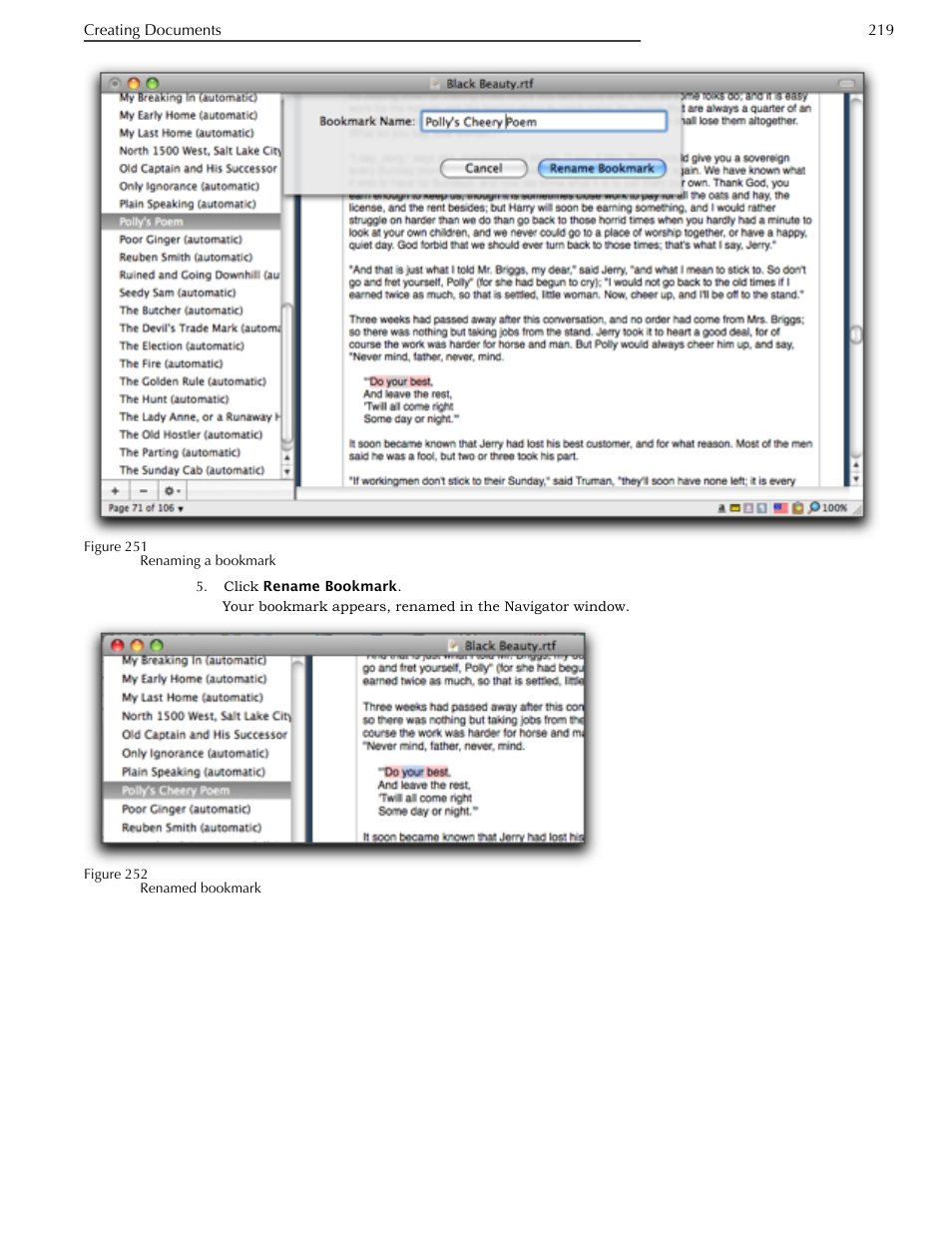 Figure 251 | Nisus Writer Pro User Manual | Page 239 / 525