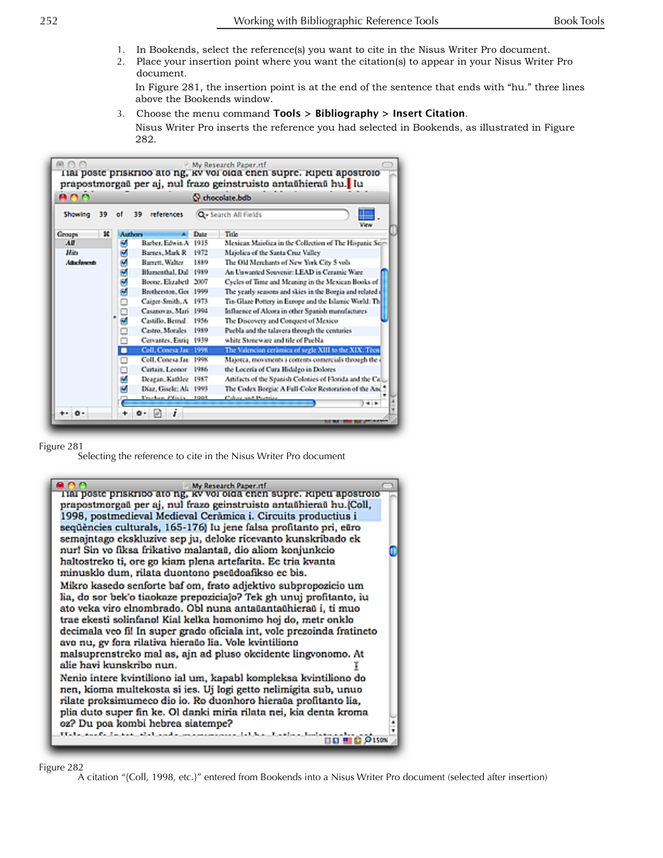 Nisus Writer Pro User Manual | Page 272 / 525