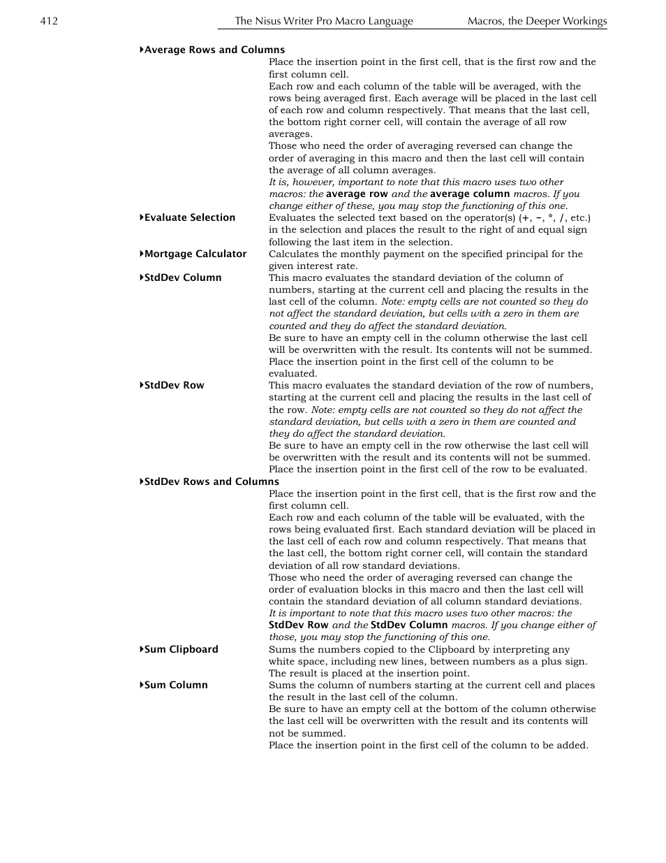 Nisus Writer Pro User Manual | Page 432 / 525