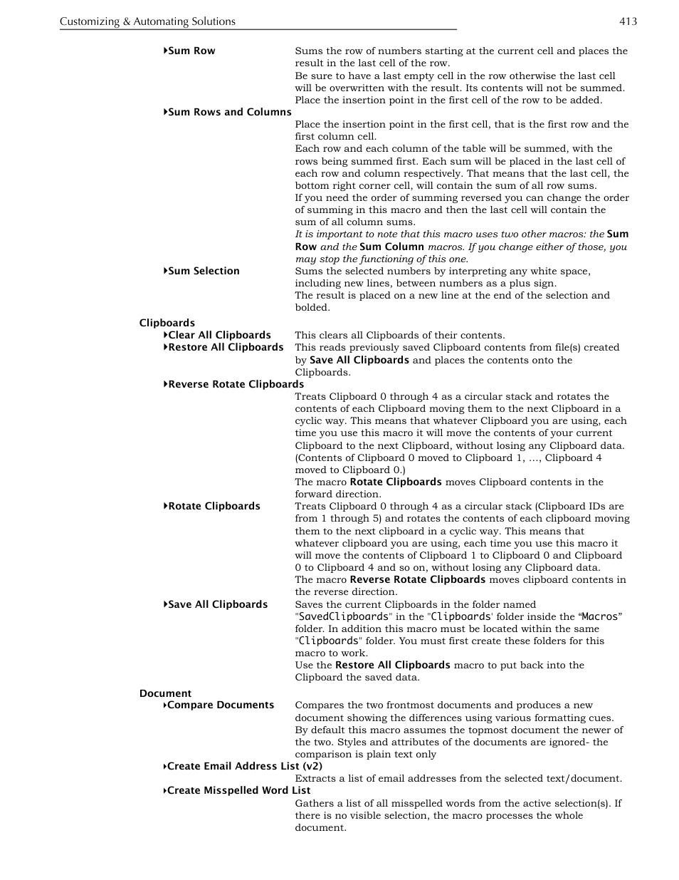 Nisus Writer Pro User Manual | Page 433 / 525