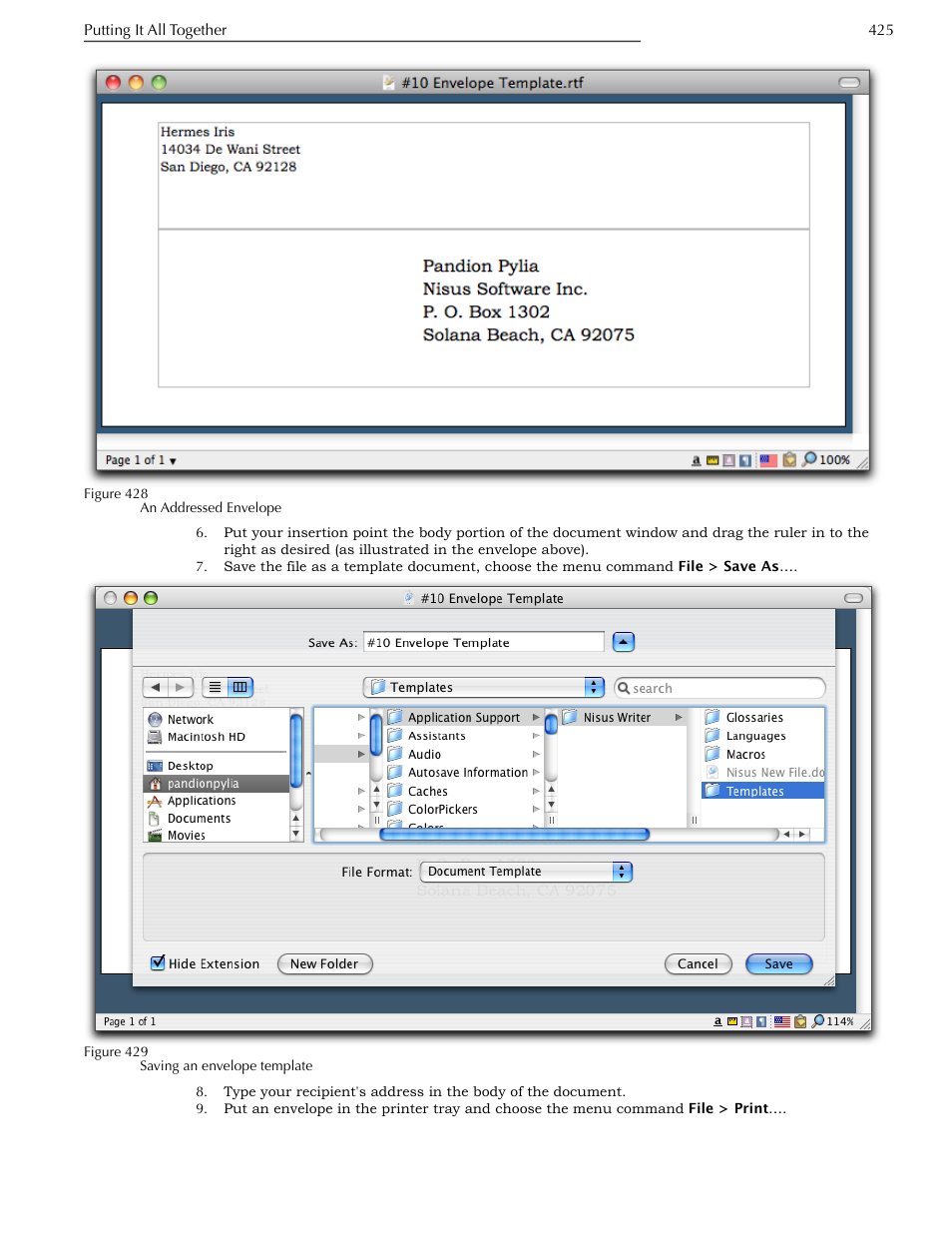 Nisus Writer Pro User Manual | Page 445 / 525