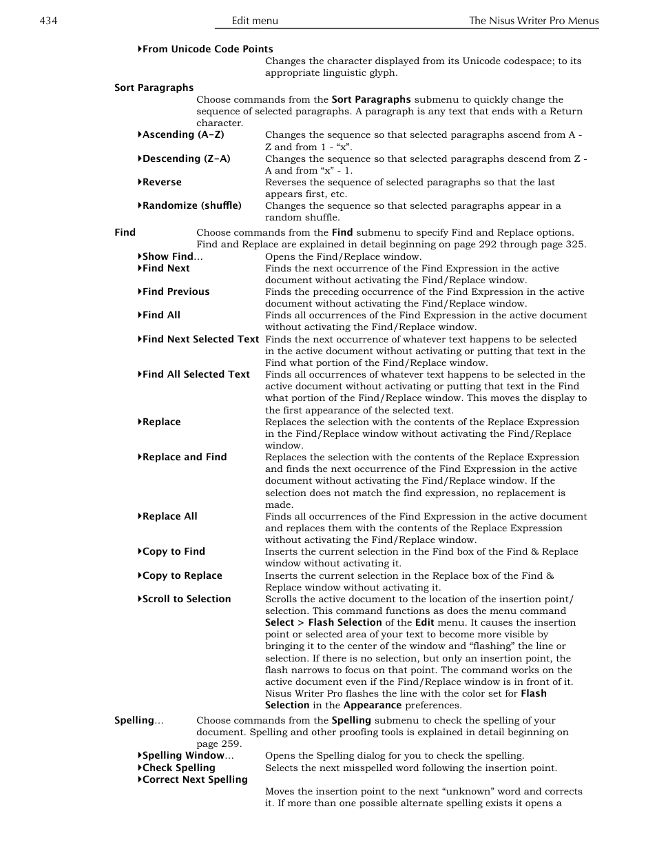 Nisus Writer Pro User Manual | Page 454 / 525