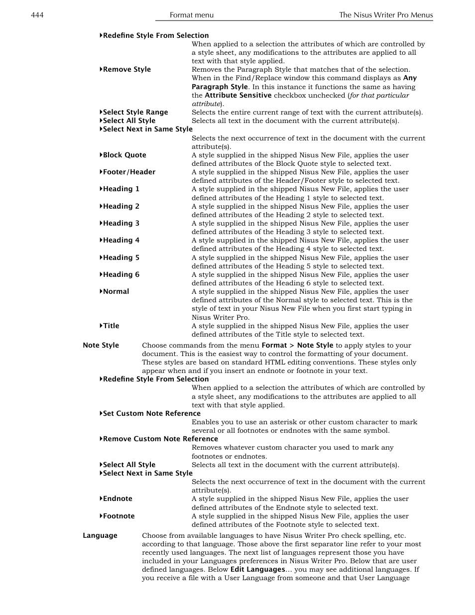 Nisus Writer Pro User Manual | Page 464 / 525