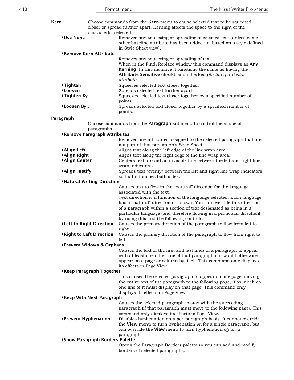 Nisus Writer Pro User Manual | Page 468 / 525