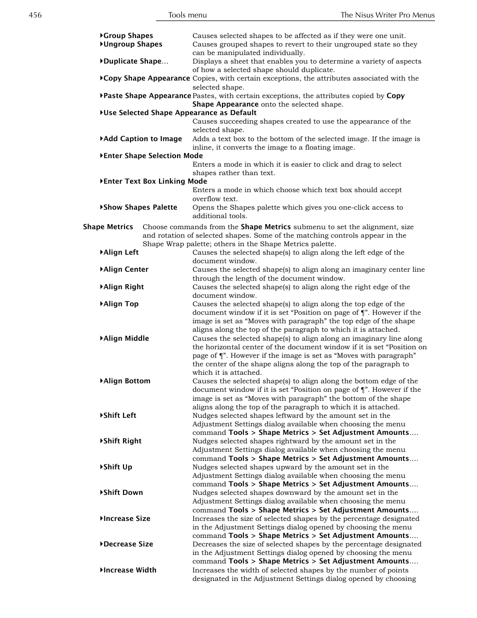 Nisus Writer Pro User Manual | Page 476 / 525