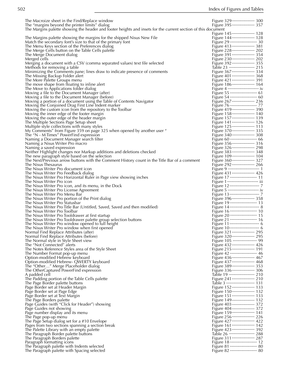 Nisus Writer Pro User Manual | Page 522 / 525
