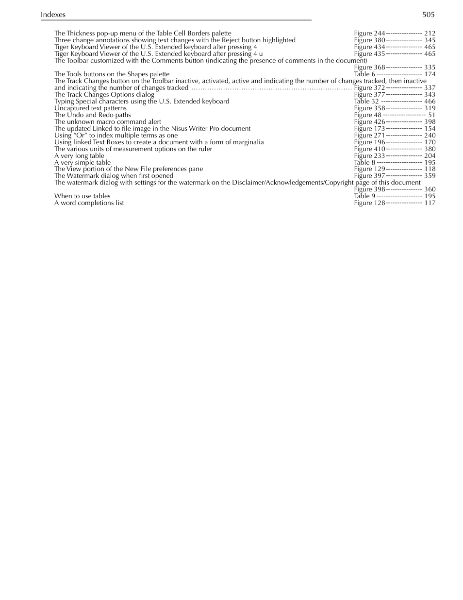 Nisus Writer Pro User Manual | Page 525 / 525