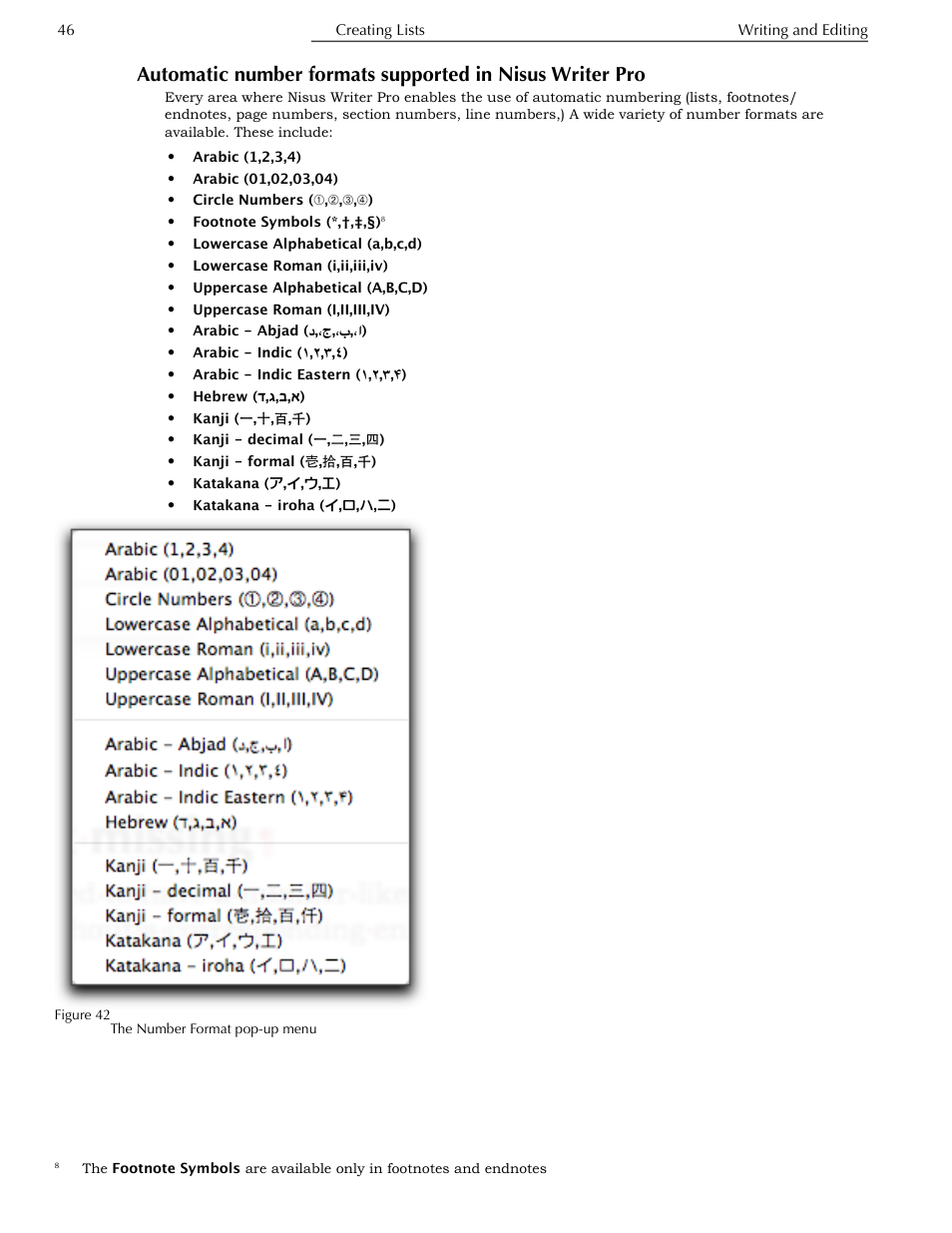 Writer pro | Nisus Writer Pro User Manual | Page 66 / 525