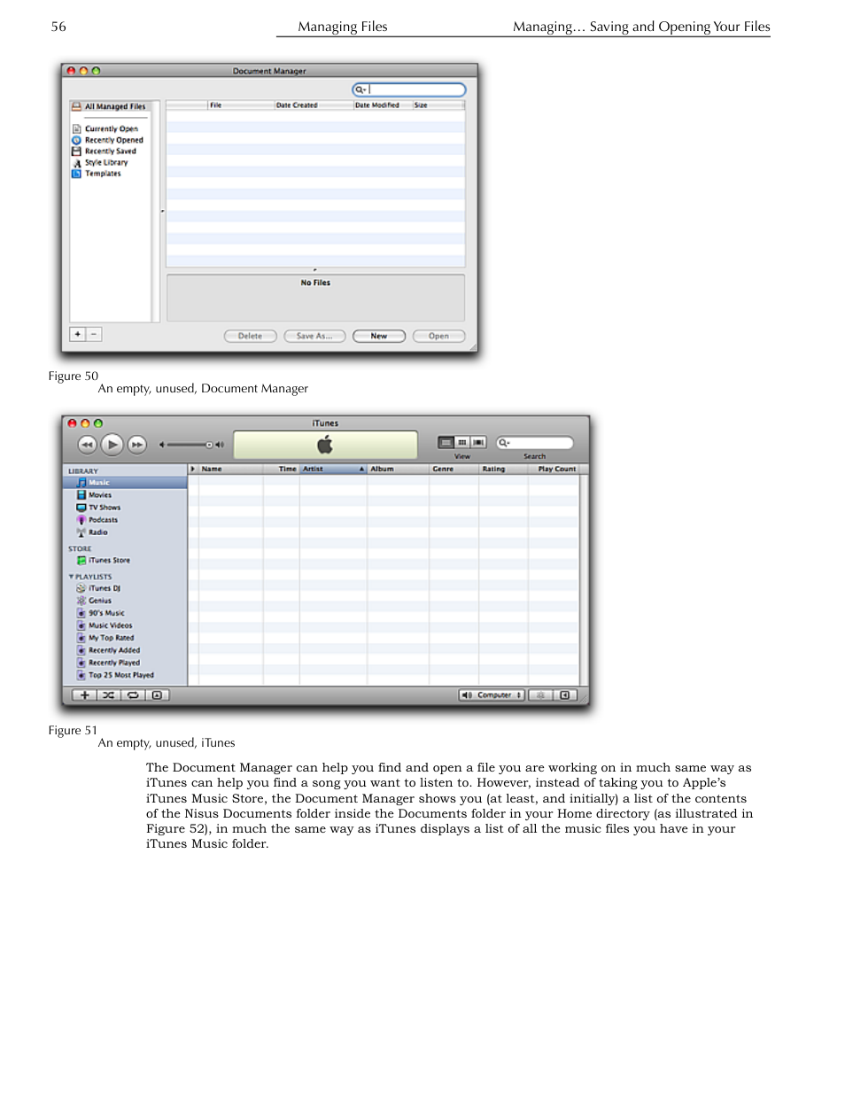 Figure 50, Figure 51 | Nisus Writer Pro User Manual | Page 76 / 525
