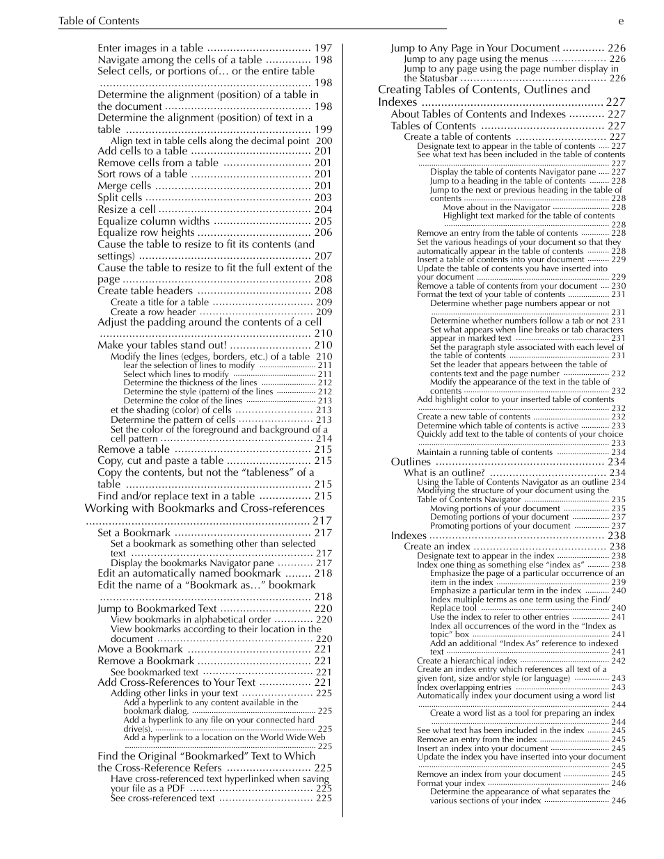 Working with bookmarks and cross-references 217 | Nisus Writer Pro User Manual | Page 9 / 525