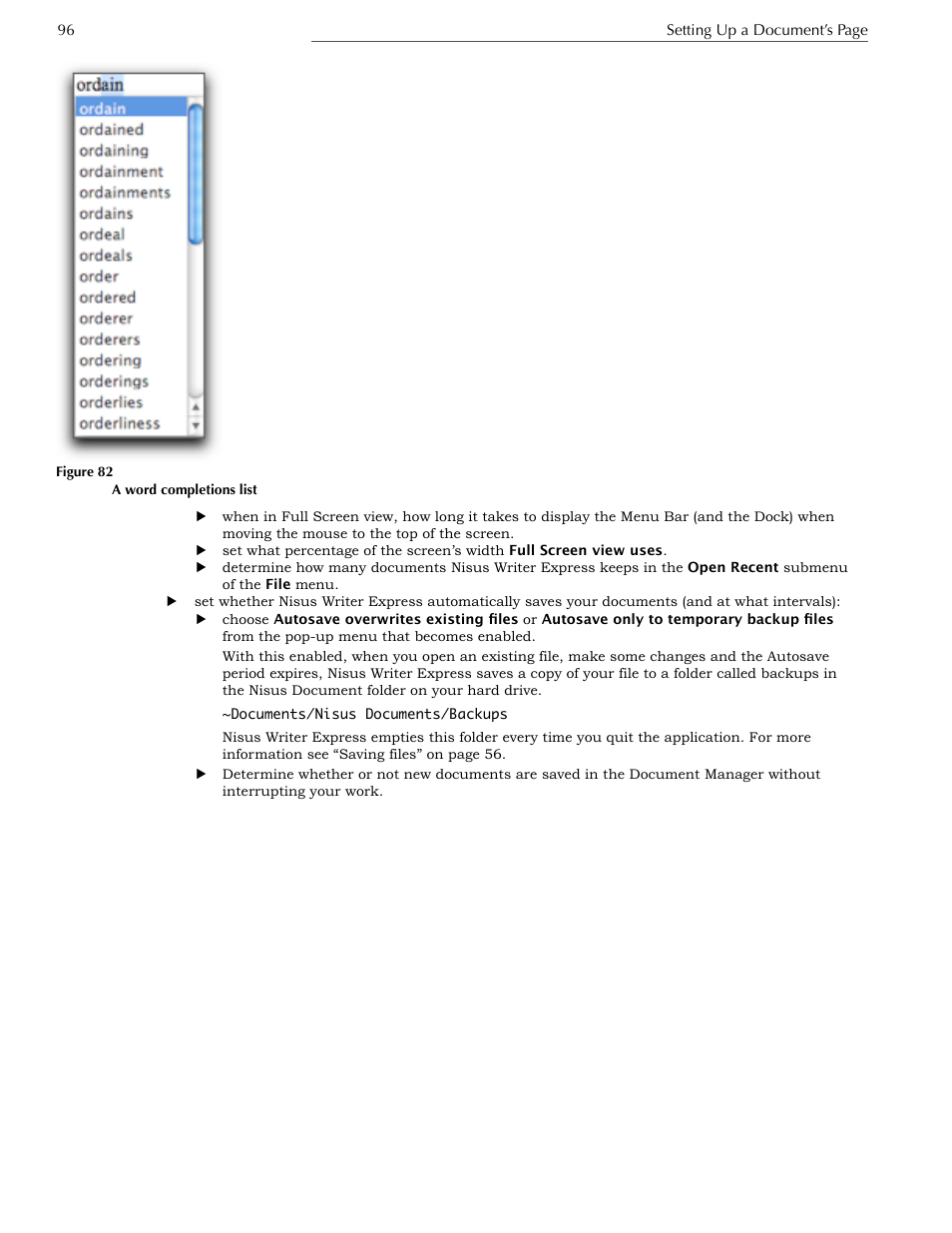 Nisus Writer Express User Manual | Page 116 / 316