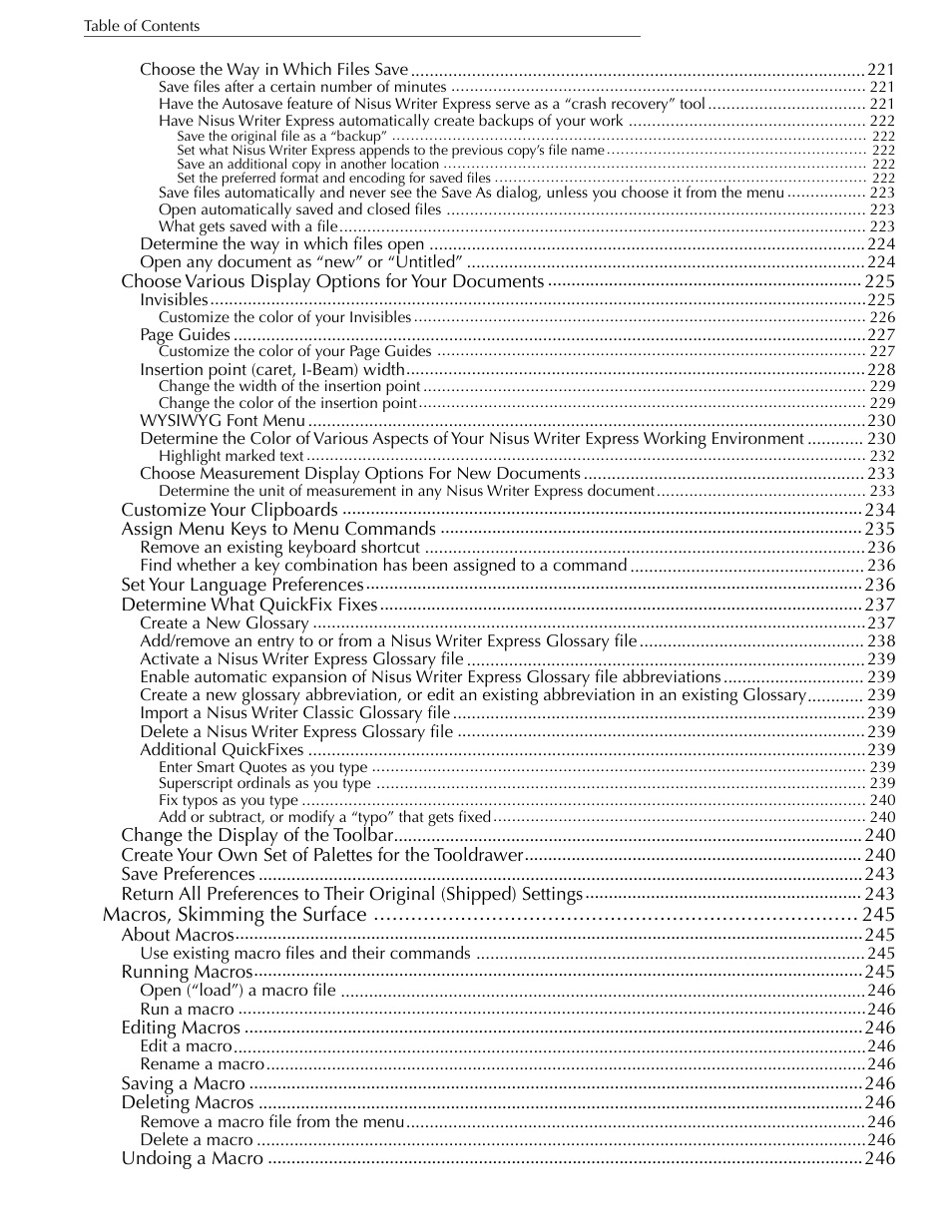 Nisus Writer Express User Manual | Page 13 / 316
