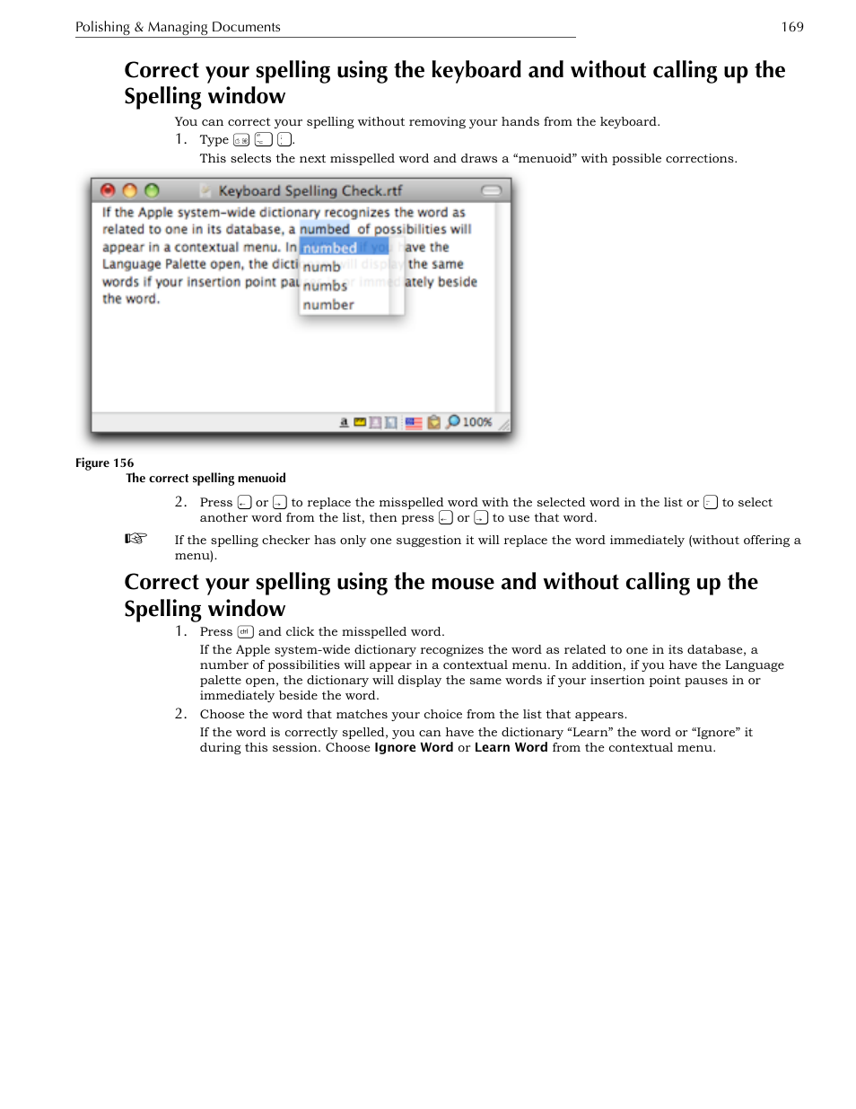Nisus Writer Express User Manual | Page 189 / 316