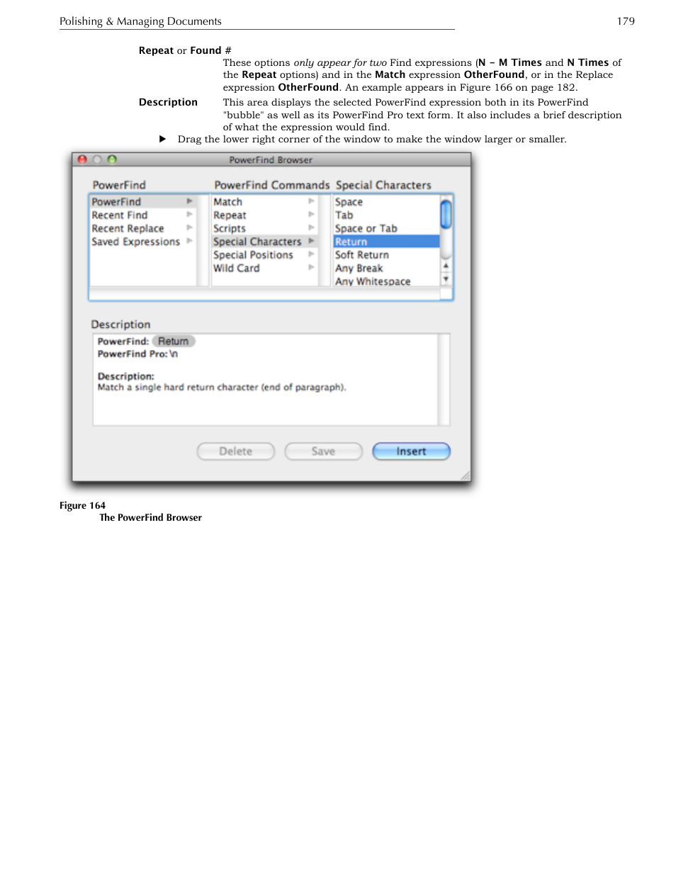 Nisus Writer Express User Manual | Page 199 / 316