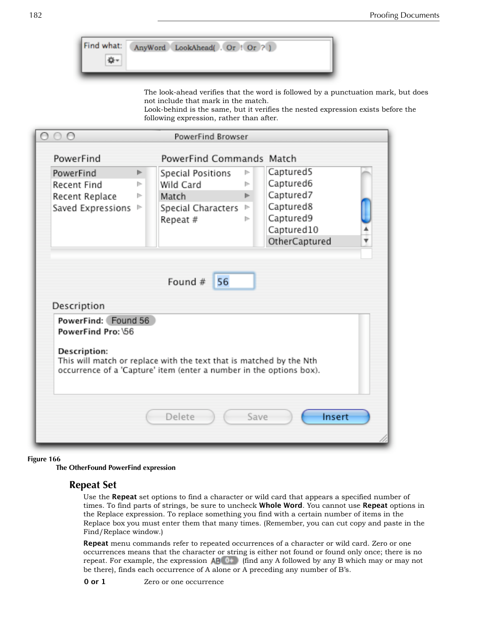 Repeat set | Nisus Writer Express User Manual | Page 202 / 316