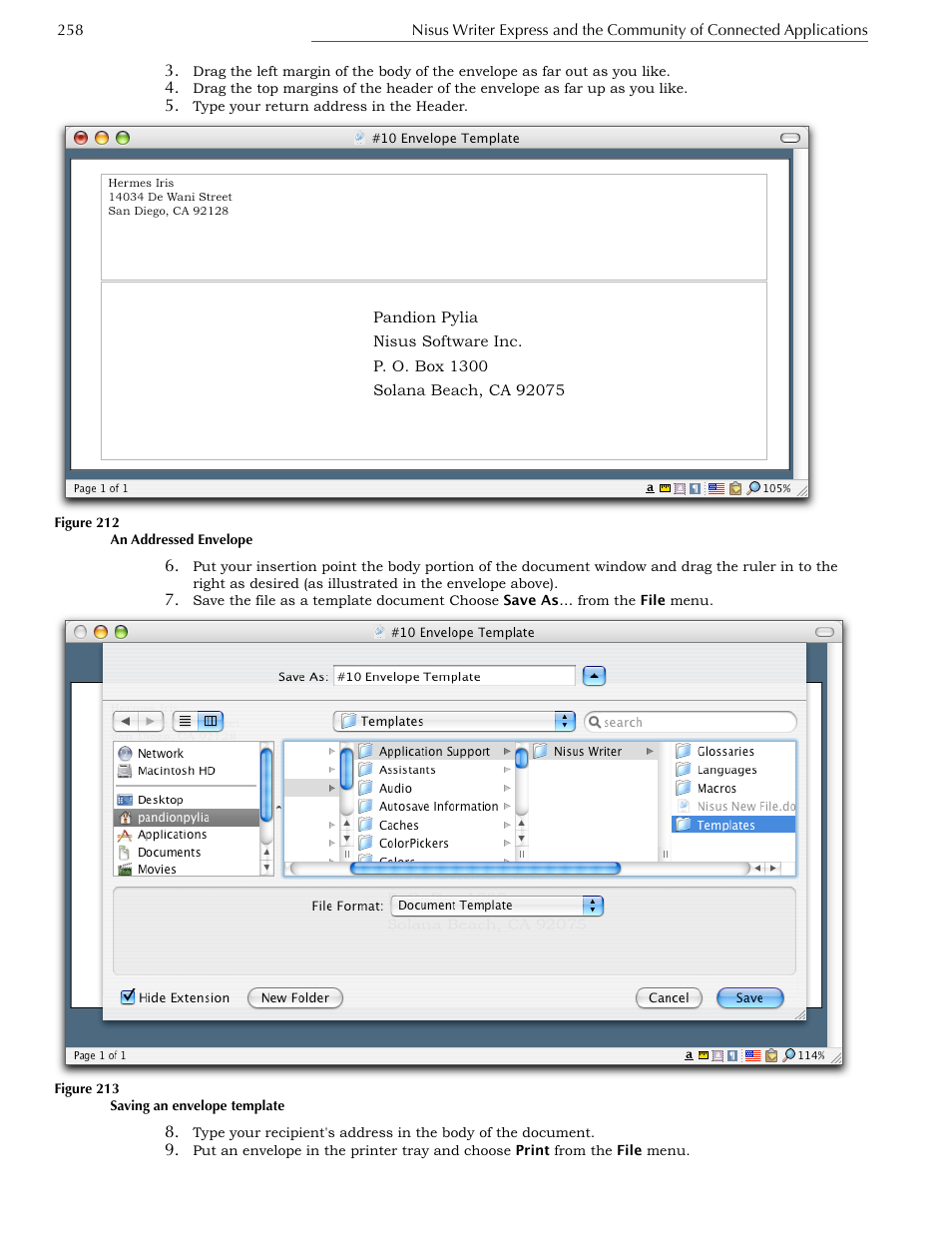Nisus Writer Express User Manual | Page 278 / 316