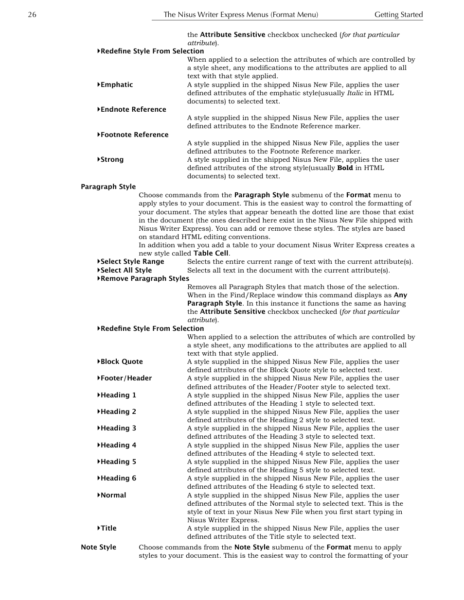 Nisus Writer Express User Manual | Page 46 / 316