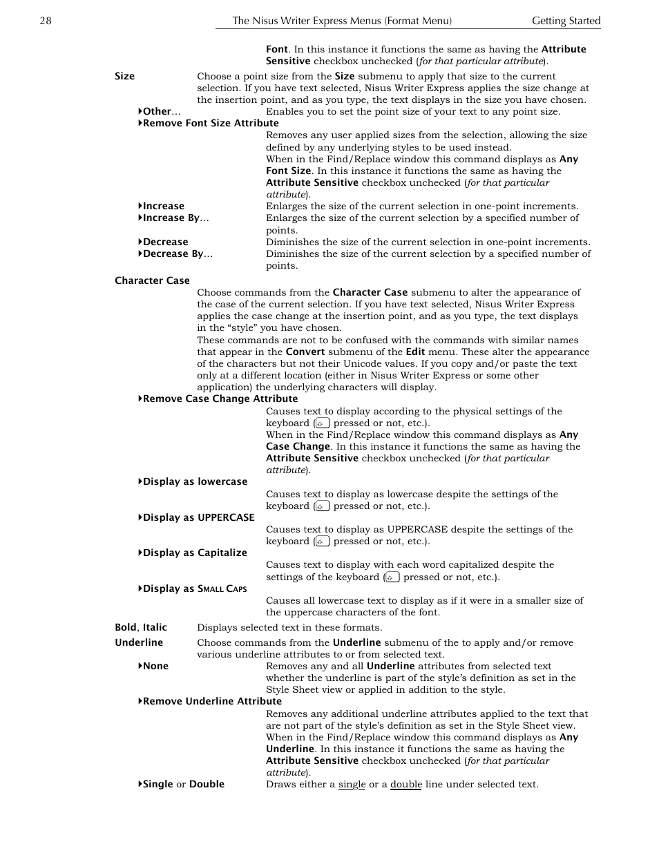 Nisus Writer Express User Manual | Page 48 / 316