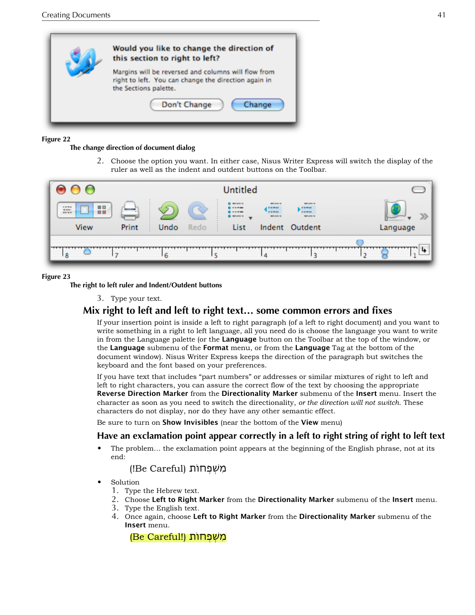 Nisus Writer Express User Manual | Page 61 / 316