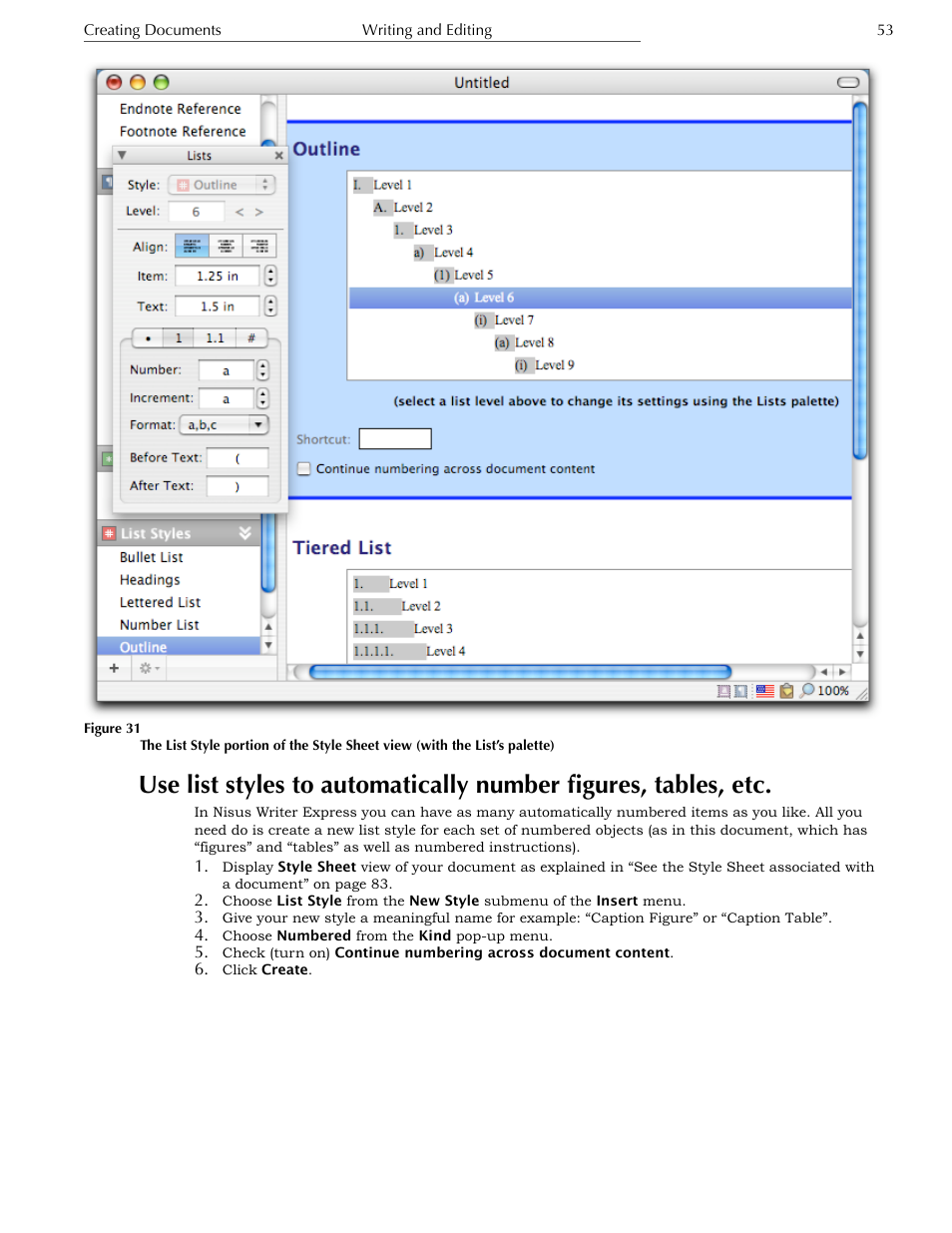 Nisus Writer Express User Manual | Page 73 / 316