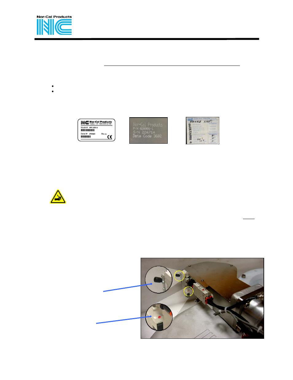 Nor-Cal Intellisys Isolation Pendulum Valve User Manual | 2 pages