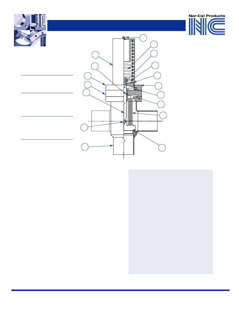 Repair instructions, Valve cutaway diagram, Warranty | Operator's manual, Repair instructions procedure, Diagram key | Nor-Cal Angle Valves User Manual | Page 3 / 4