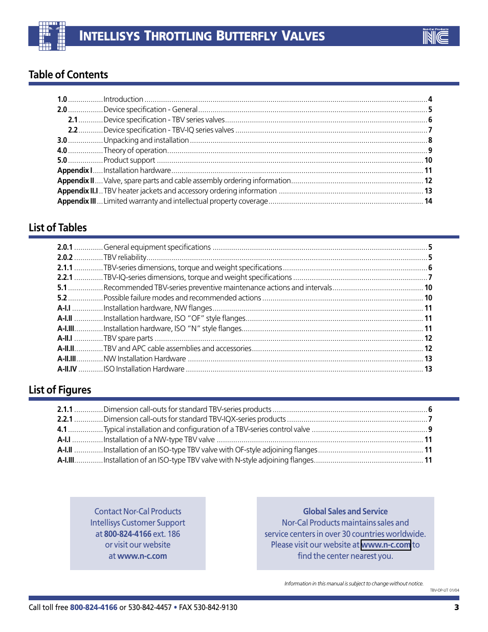 Ntellisys, Hrottling, Utterfly | Alves | Nor-Cal Intellisys Throttling Butterfly Valve User Manual | Page 3 / 14