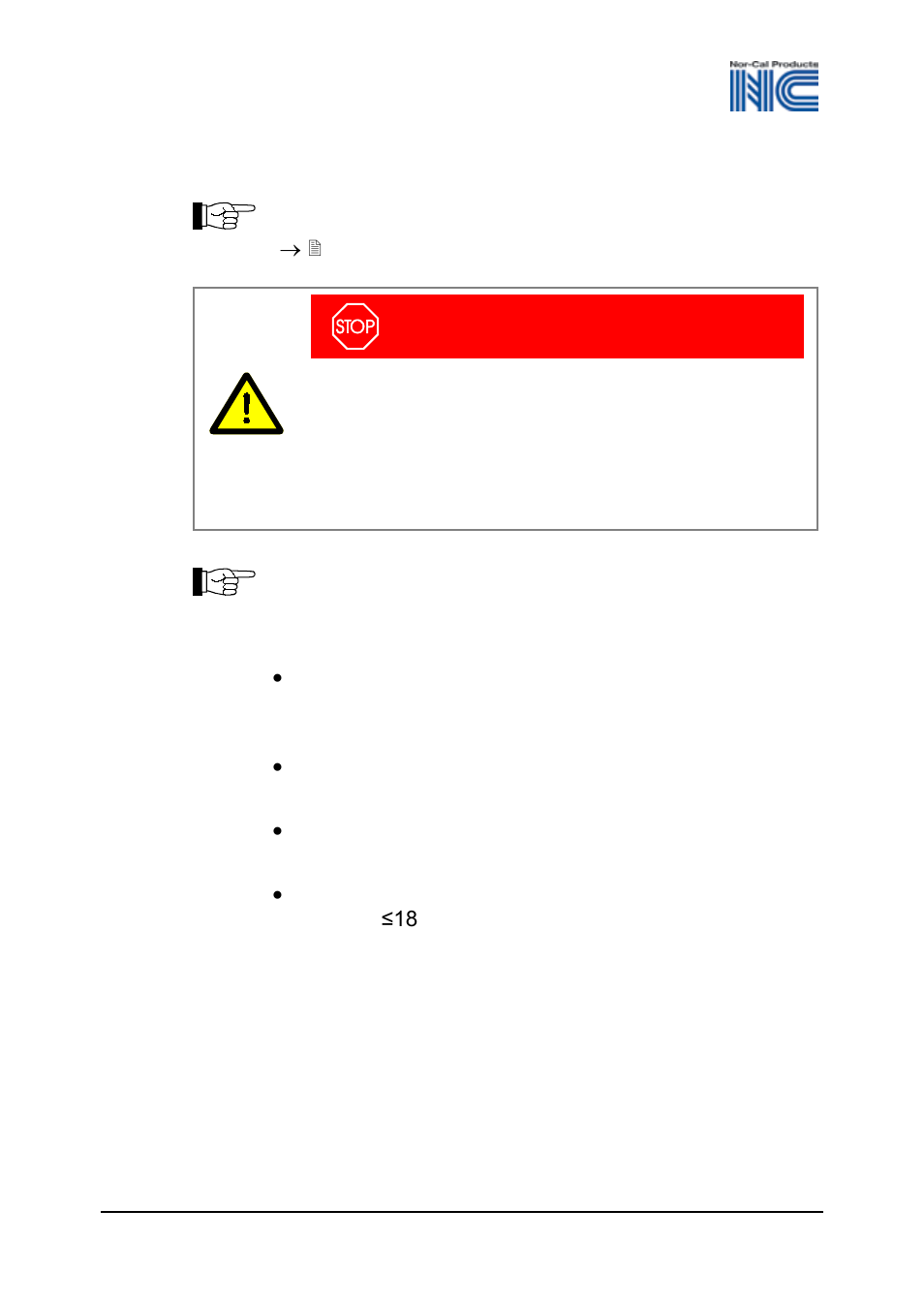 2 electrical connection | Nor-Cal CDG 025 OP Lit User Manual | Page 17 / 32