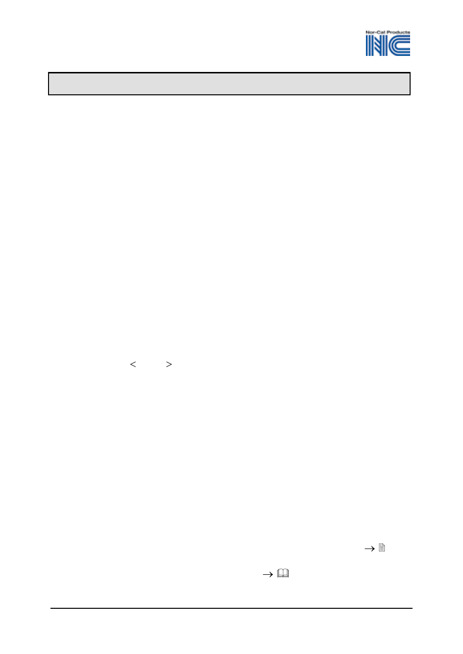 Nor-Cal CDG 025 OP Lit User Manual | Page 6 / 32