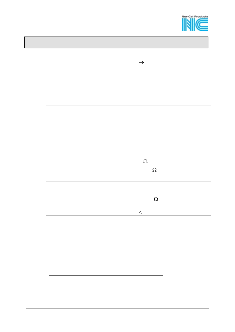 2 technical data, 2technical data | Nor-Cal CDG 160 OP Lit User Manual | Page 10 / 40