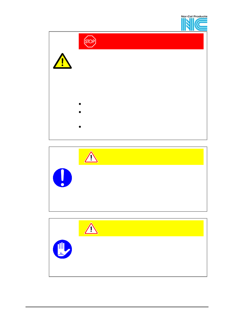 Nor-Cal CDG 160 OP Lit User Manual | Page 16 / 40