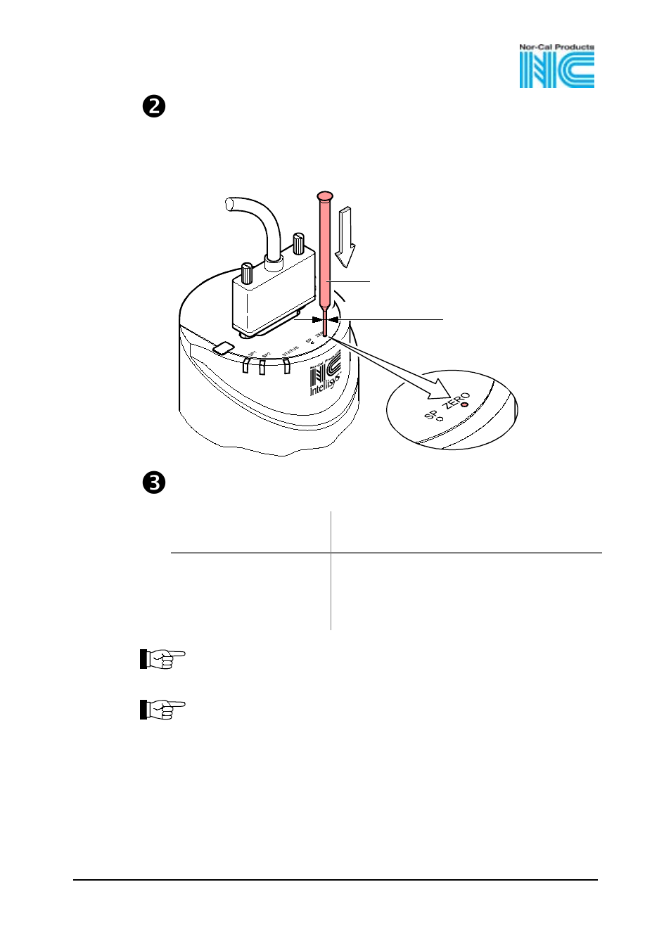 Adjusting setpoint <2 | Nor-Cal CDG 160 OP Lit User Manual | Page 29 / 40