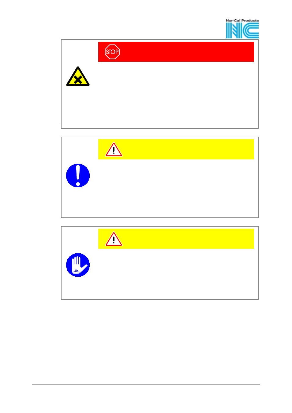 Nor-Cal CDG 160 OP Lit User Manual | Page 32 / 40