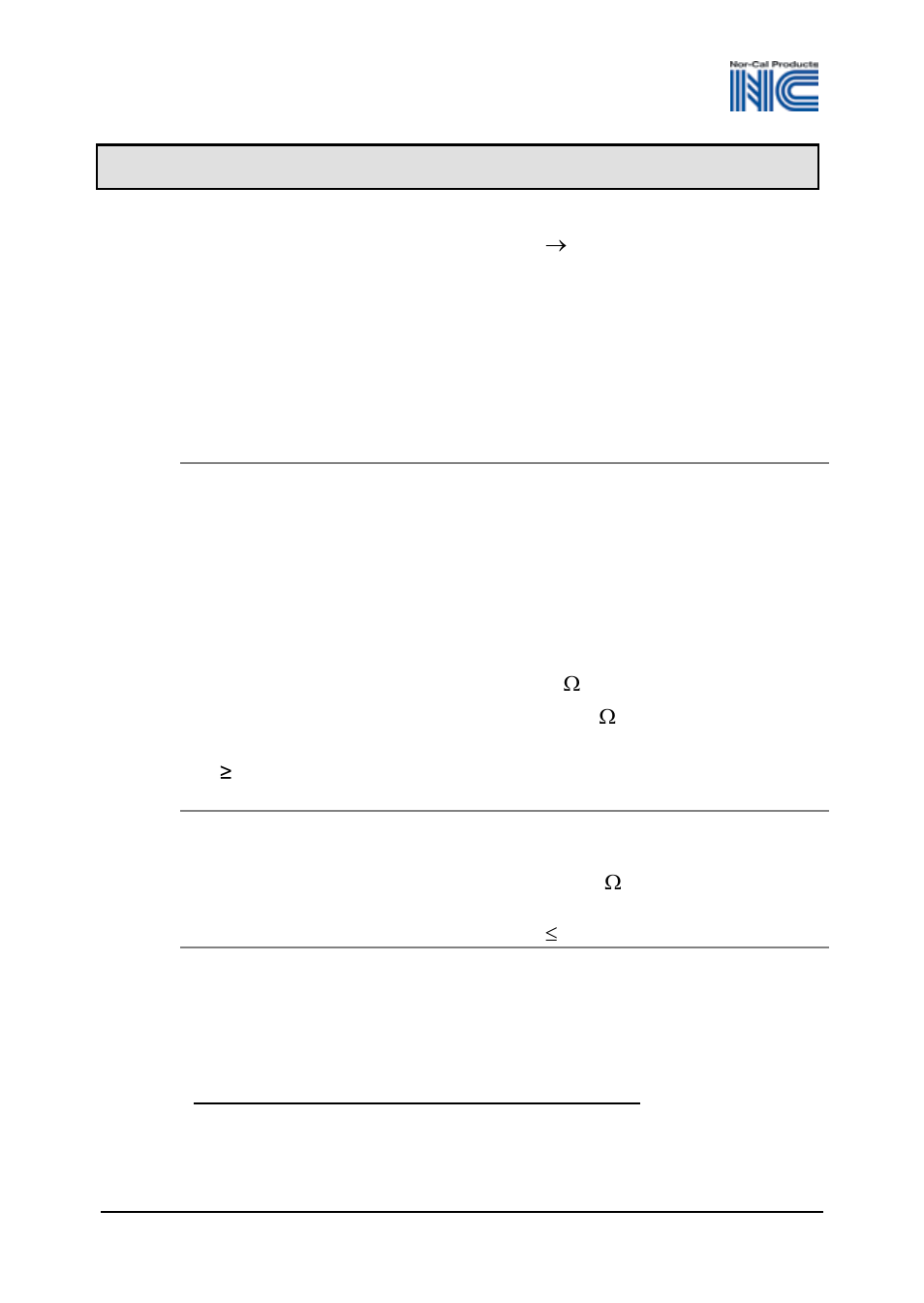2 technical data, 2technical data | Nor-Cal CDG 045 OP Lit User Manual | Page 10 / 40