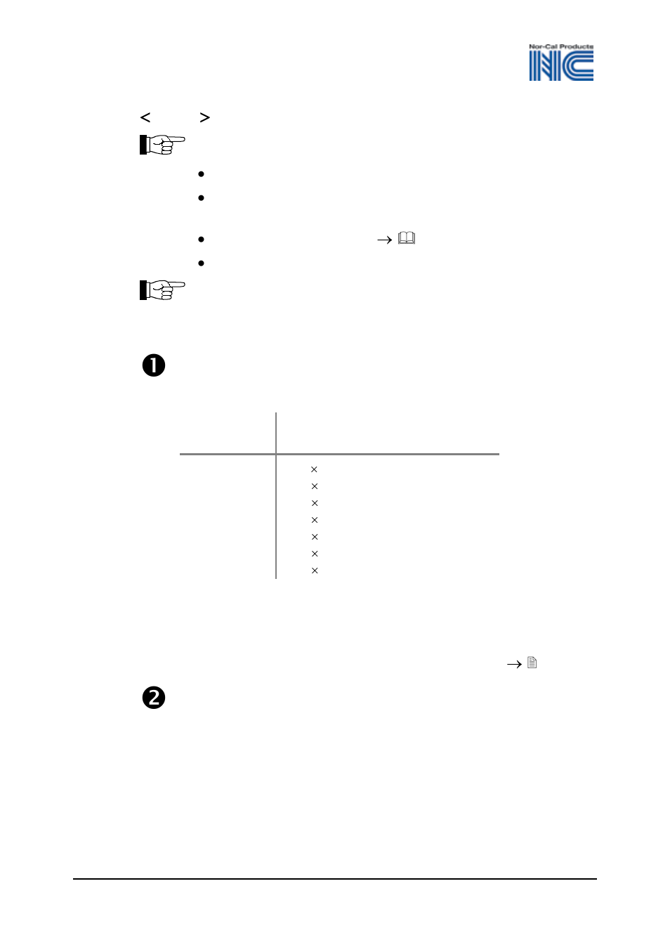 1 (zero( adjustment, 1 < zero > adjustment | Nor-Cal CDG 045 OP Lit User Manual | Page 23 / 40