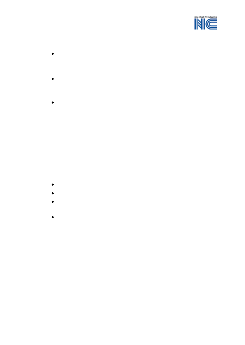 3 general safety instructions, 4 liability and warranty | Nor-Cal CDG 045 OP Lit User Manual | Page 9 / 40