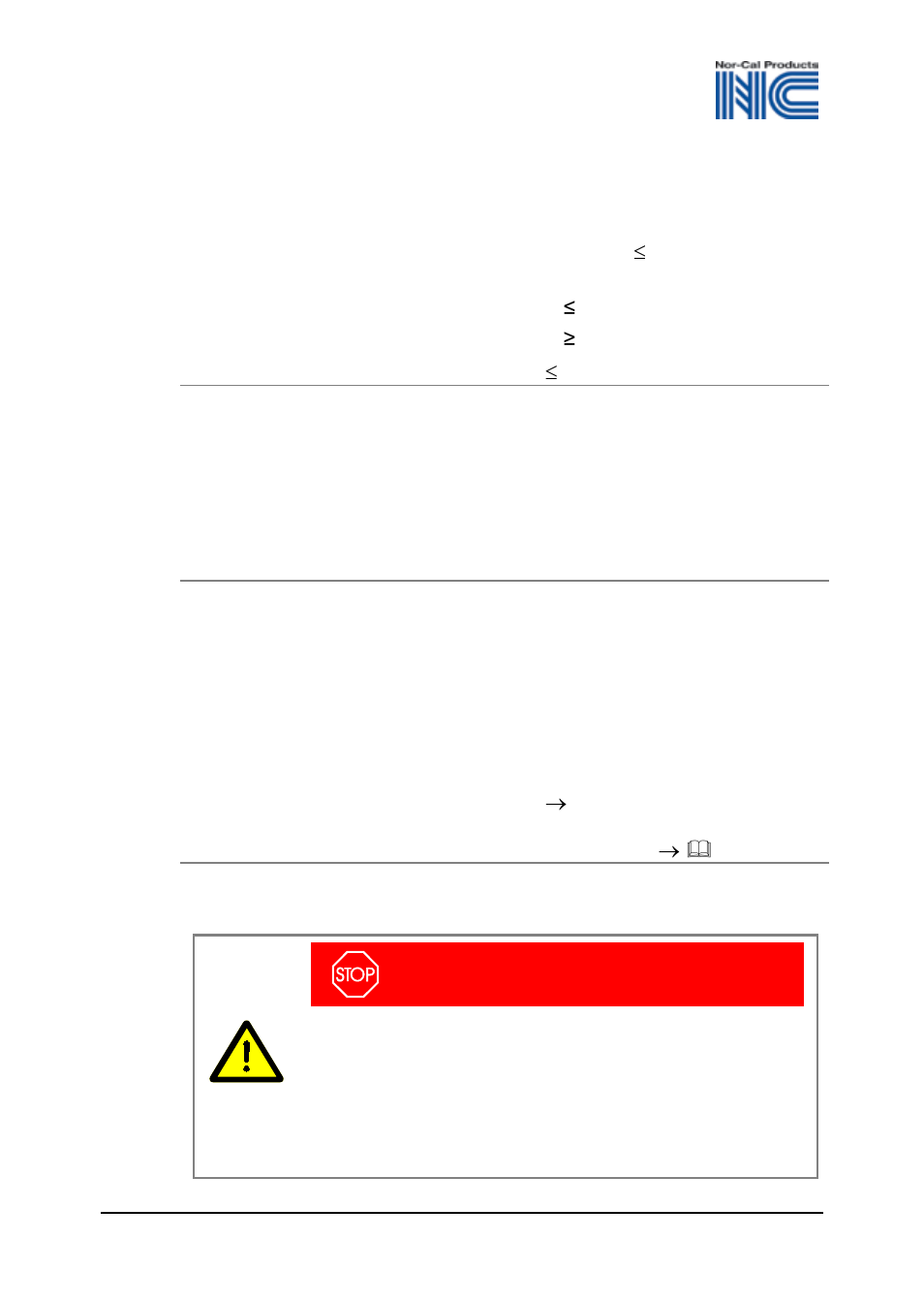 Nor-Cal CDG 100 OP Lit User Manual | Page 11 / 40