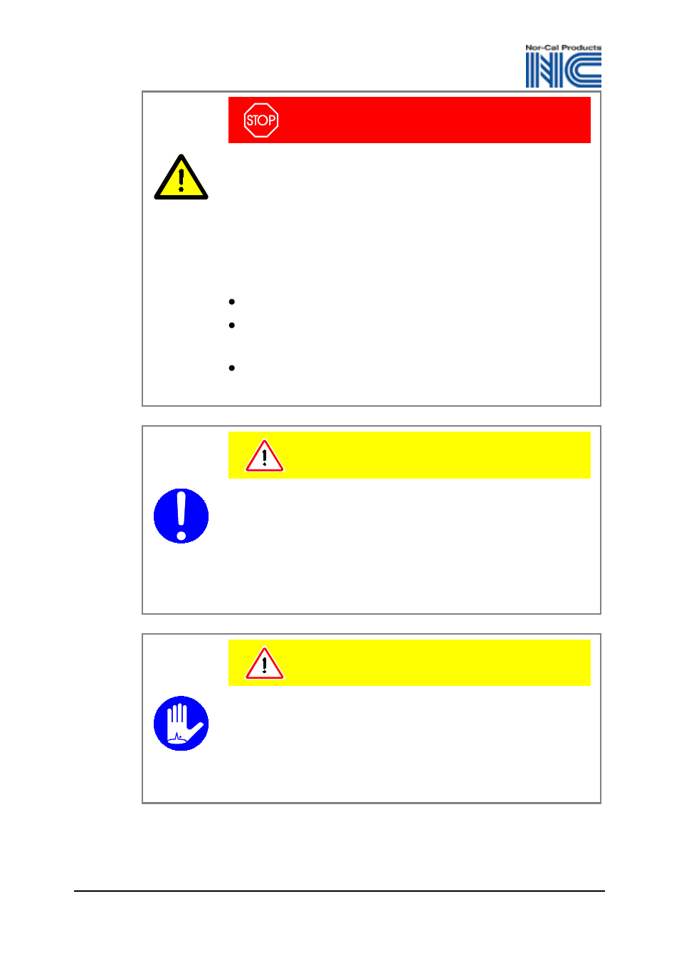 Nor-Cal CDG 100 OP Lit User Manual | Page 16 / 40