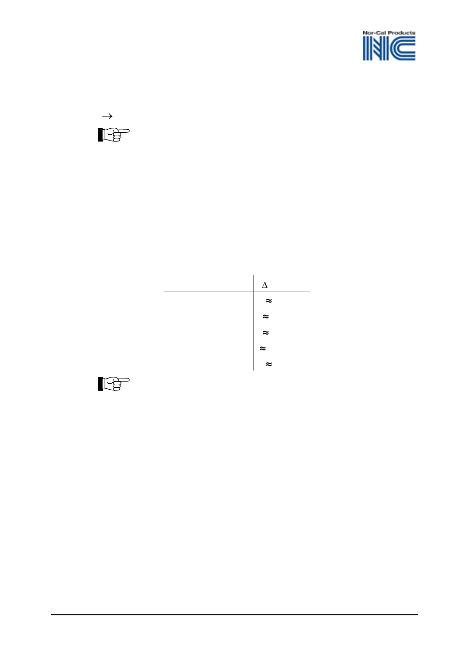 2 zeroing the gauge | Nor-Cal CDG 100 OP Lit User Manual | Page 23 / 40