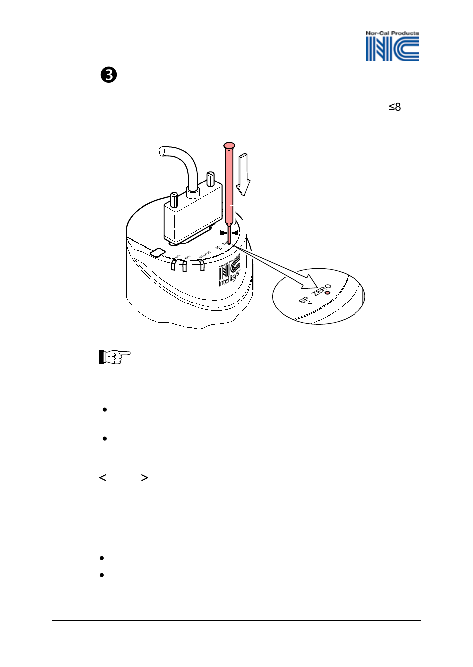 2 (zero( adjustment with ramp function | Nor-Cal CDG 100 OP Lit User Manual | Page 25 / 40