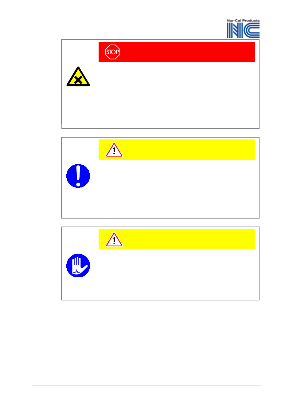 Nor-Cal CDG 100 OP Lit User Manual | Page 32 / 40