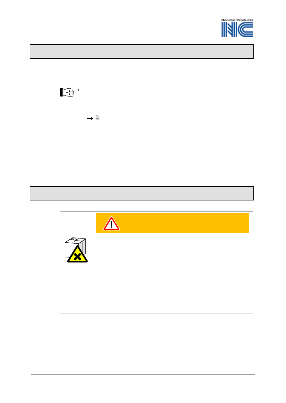 6 maintenance, repair, 7 returning the product, 6maintenance, repair | 7returning the product | Nor-Cal CDG 100 OP Lit User Manual | Page 34 / 40