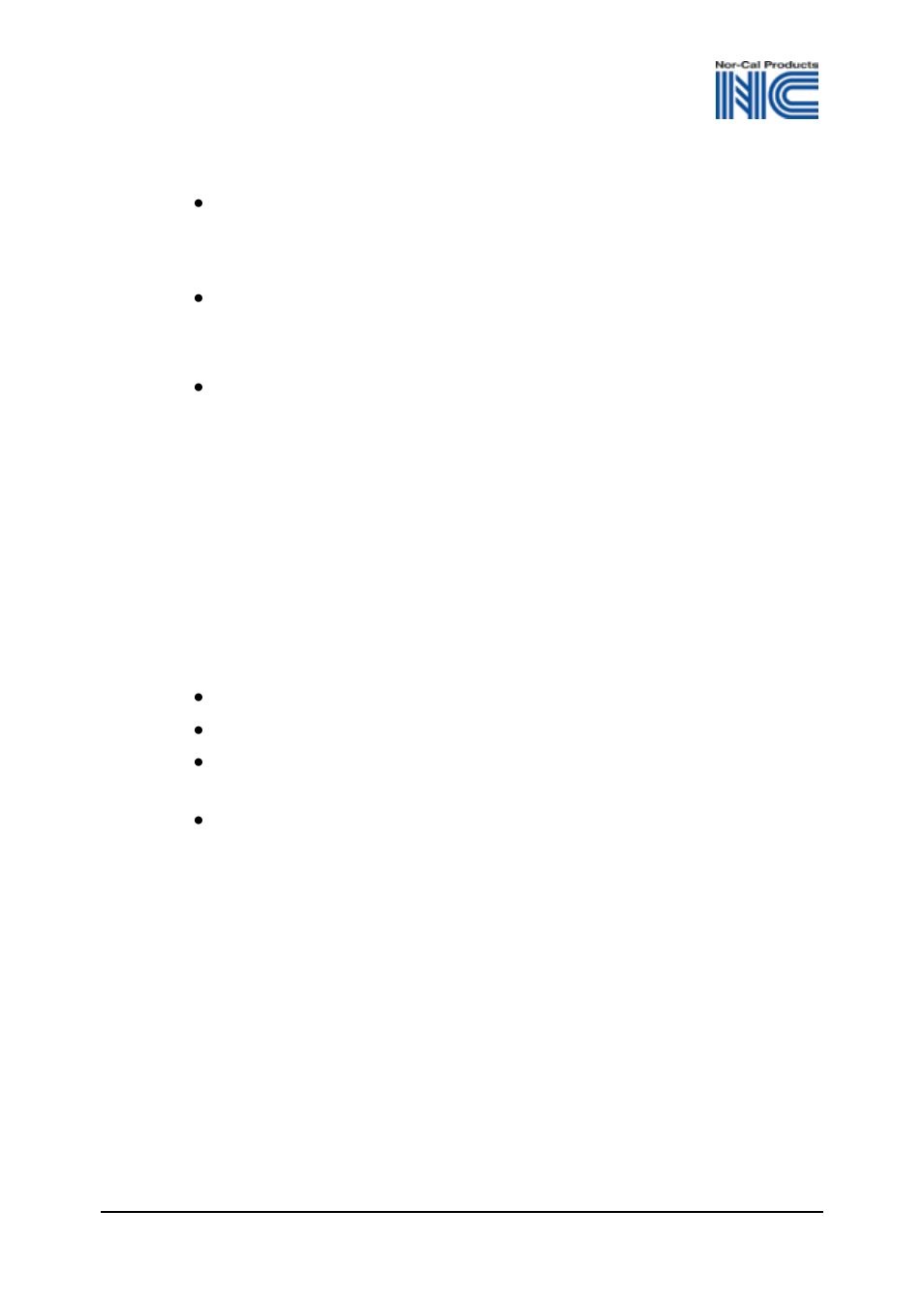 3 general safety instructions, 4 liability and warranty | Nor-Cal CDG 100 OP Lit User Manual | Page 9 / 40