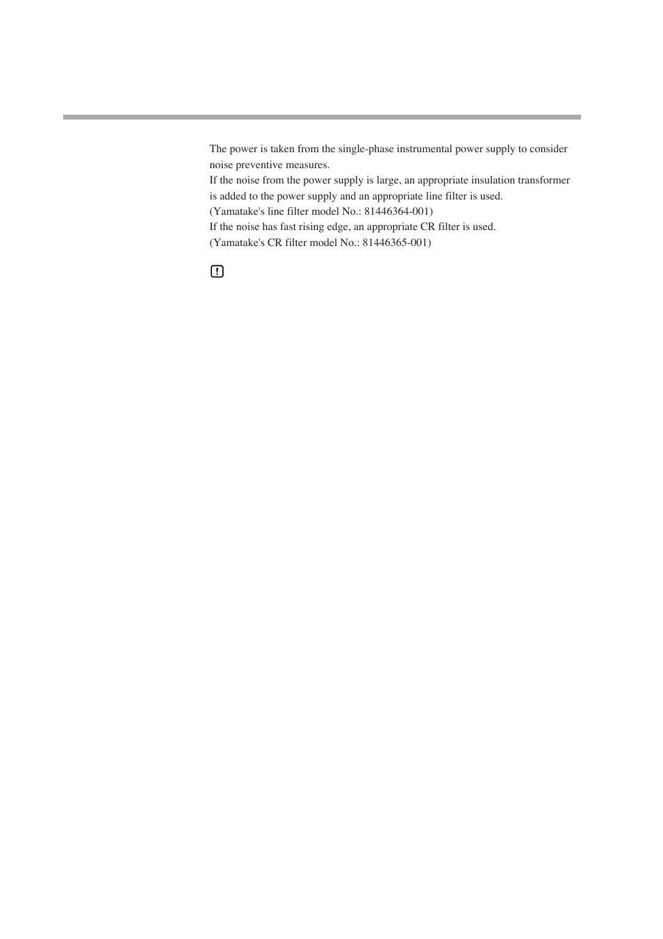 Noise preventive measures | Nor-Cal SDC15 Controller User Manual | Page 48 / 224