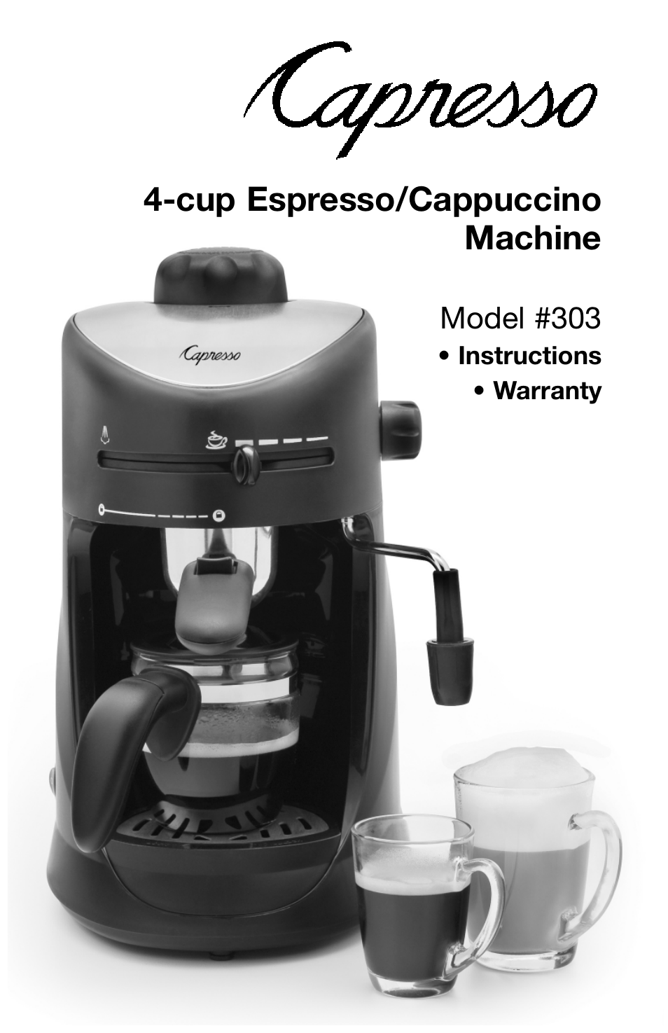 Capresso 4C1210 User Manual | 11 pages