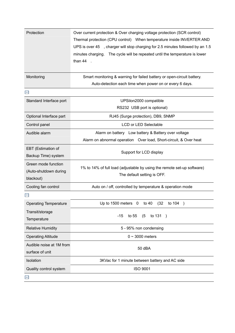 OPTI-UPS IS5000LR User Manual | Page 26 / 31