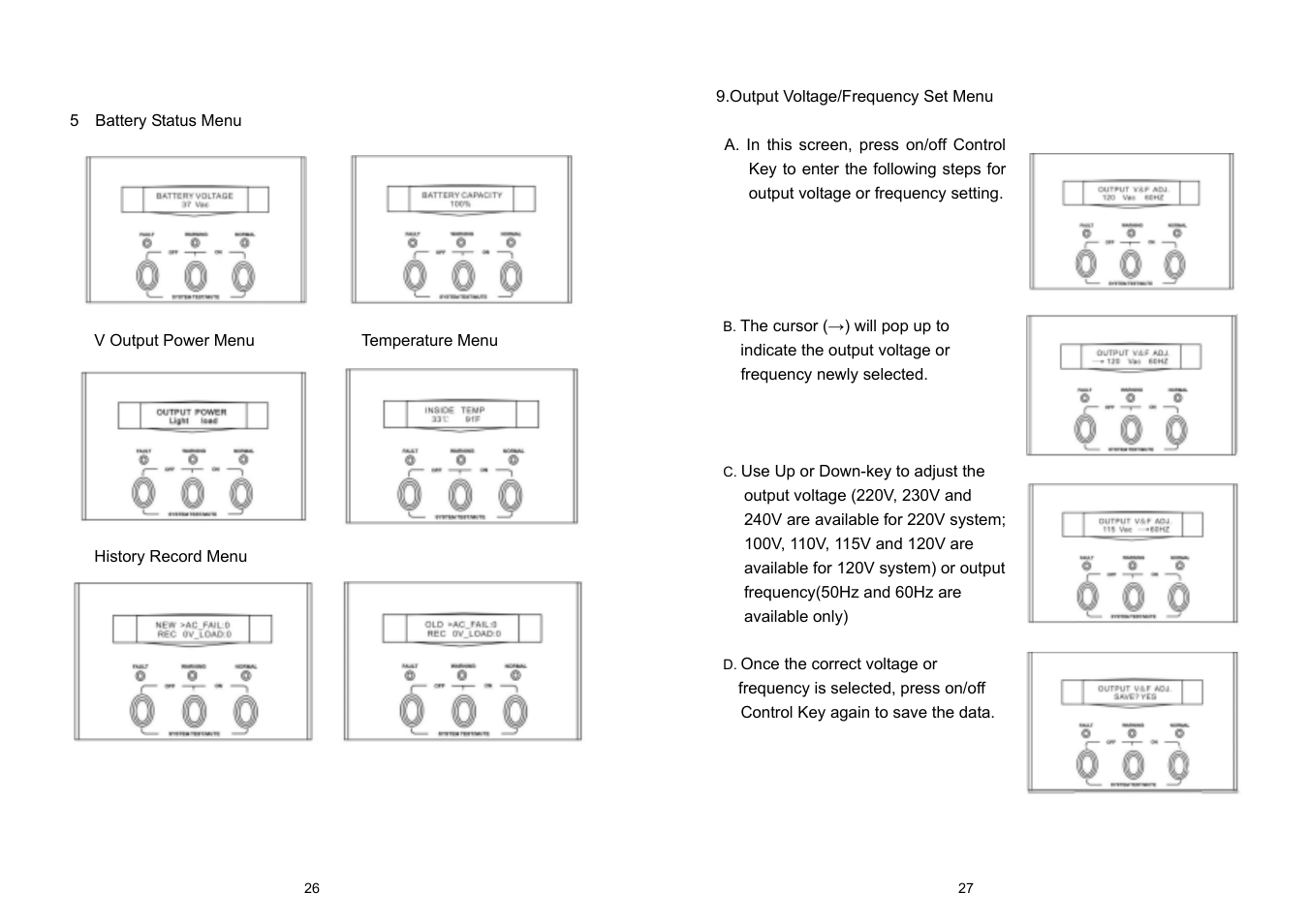 OPTI-UPS PS7500DL User Manual | Page 14 / 19