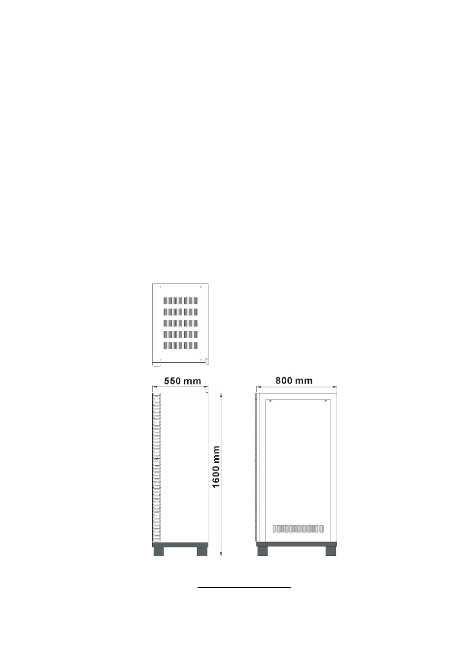 Options, Battery cabinet | OPTI-UPS DS160KD33 User Manual | Page 71 / 83