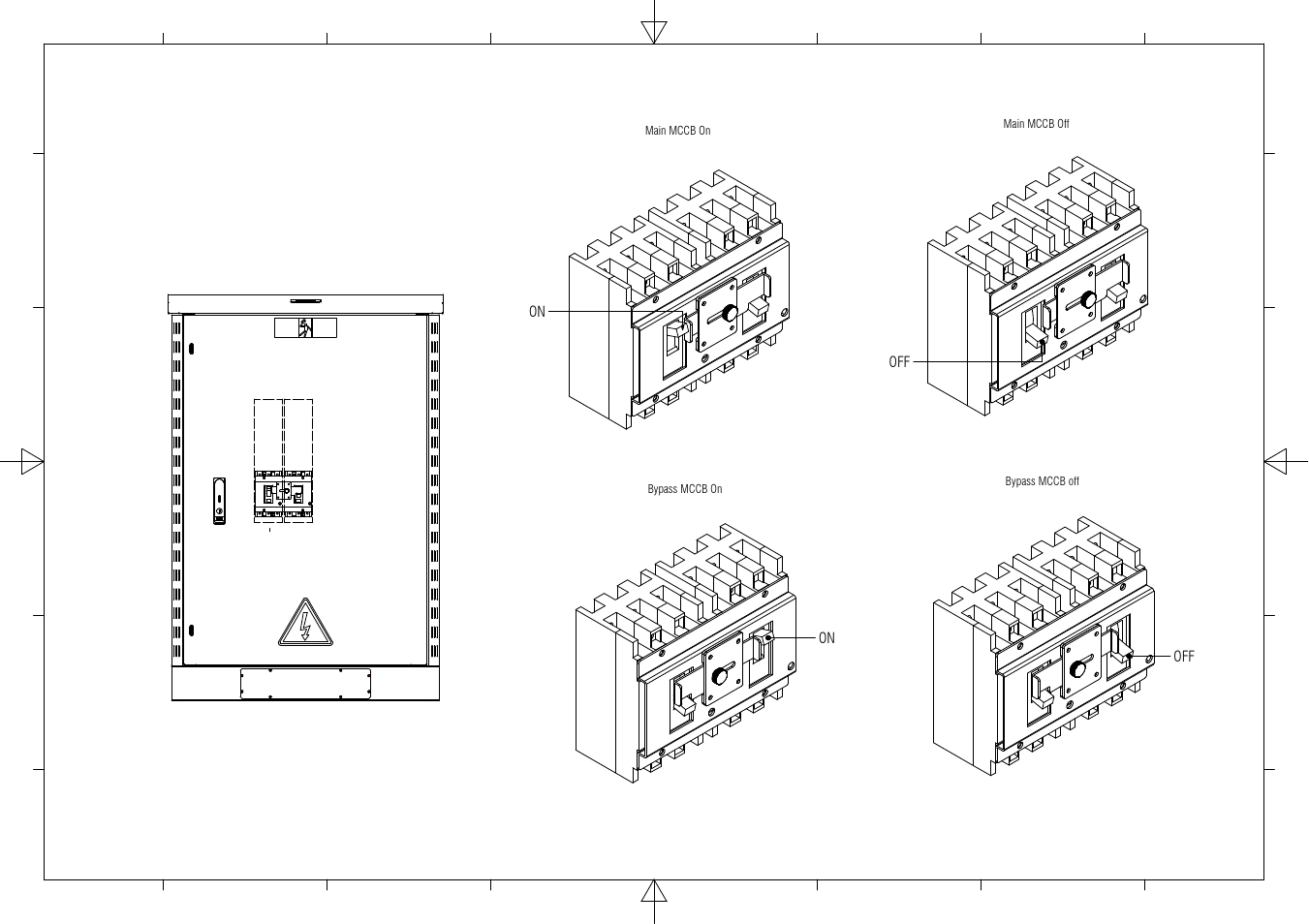 Page 4, Off on on off | OPTI-UPS SS20K33 User Manual | Page 16 / 21